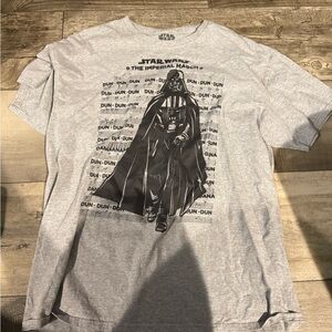 MAD Engine Star Wars Darth Vader Gray Tee